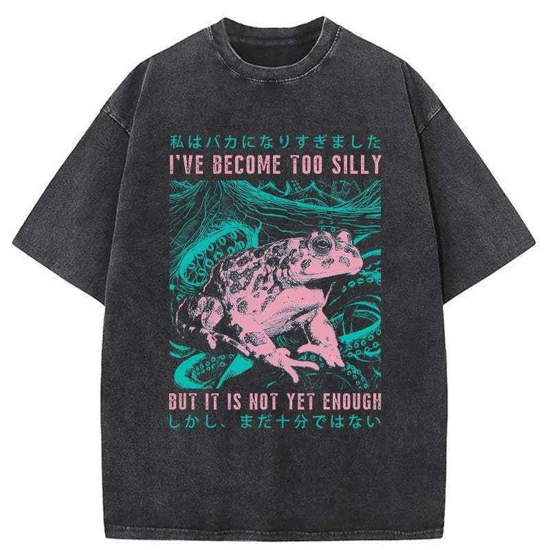 Tokyo-Tiger Stupid Frog Janpan Washed T-Shirt Sale