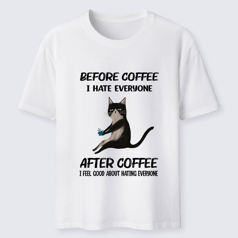 Tokyo-Tiger Hate Everyone After Drinking Coffee Classic T-Shirt