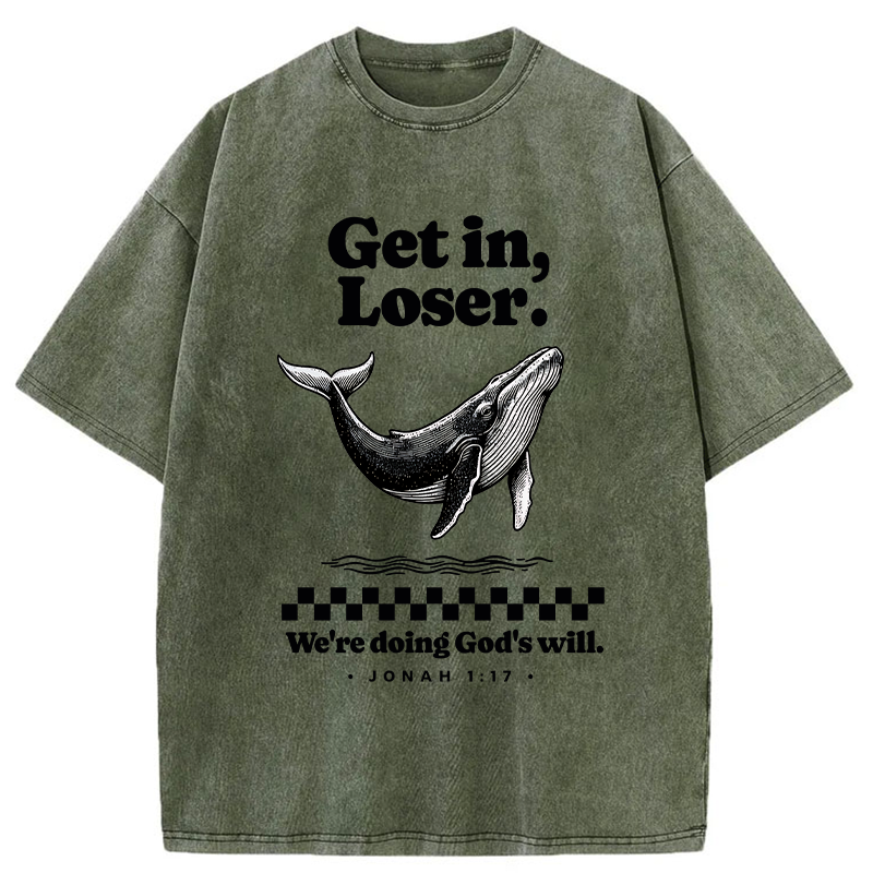 Tokyo-Tiger Follow God's Will Washed T-Shirt
