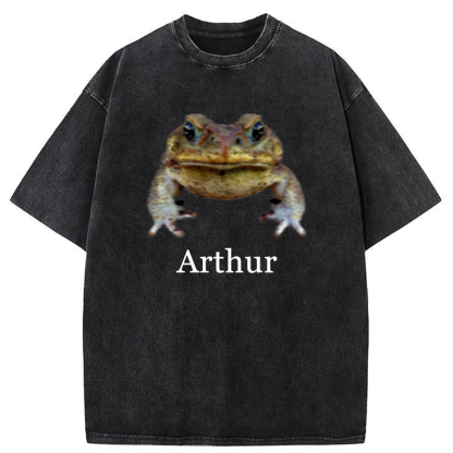 Tokyo-Tiger This Is Arthur Washed T-Shirt