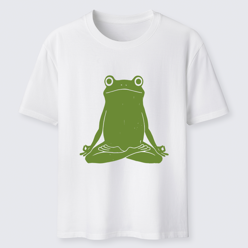 Tokyo-Tiger Yoga Frog Funny Classic T-Shirt