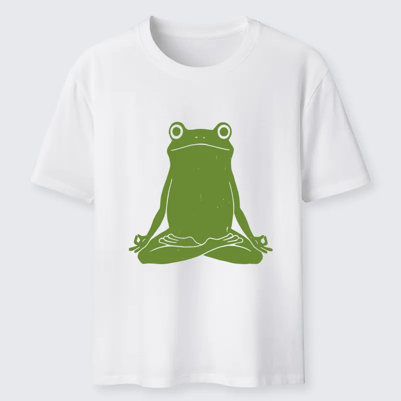 Tokyo-Tiger Yoga Frog Funny Classic T-Shirt