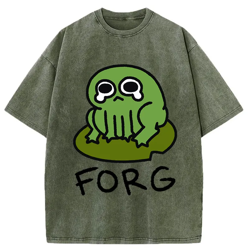 Tokyo-Tiger Sad Forg Washed T-Shirt