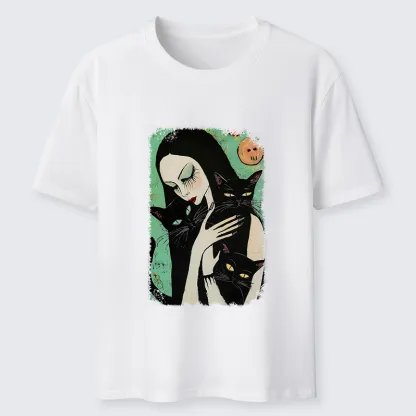 Tokyo-Tiger Me And My Black Cat Classic T-Shirt