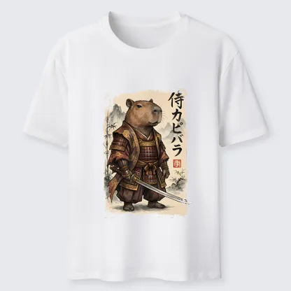 Tokyo-Tiger Samurai Capybara Classic T-Shirt