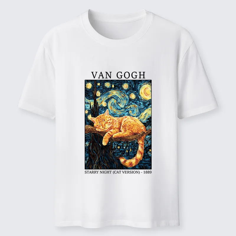 Tokyo-Tiger Starry Cat Dreams Classic T-Shirt