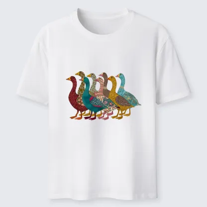Tokyo-Tiger All Kinds Of Ducks Classic T-Shirt