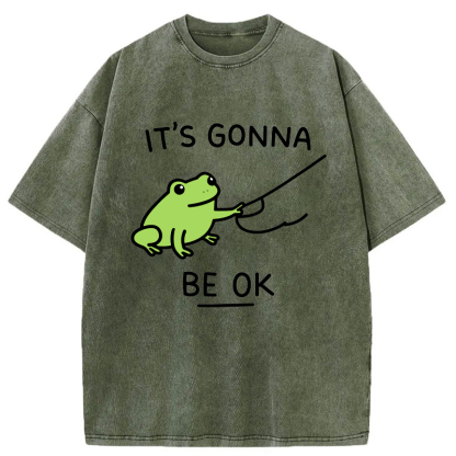 Tokyo-Tiger It's Gonna Be Okay Washed T-Shirt