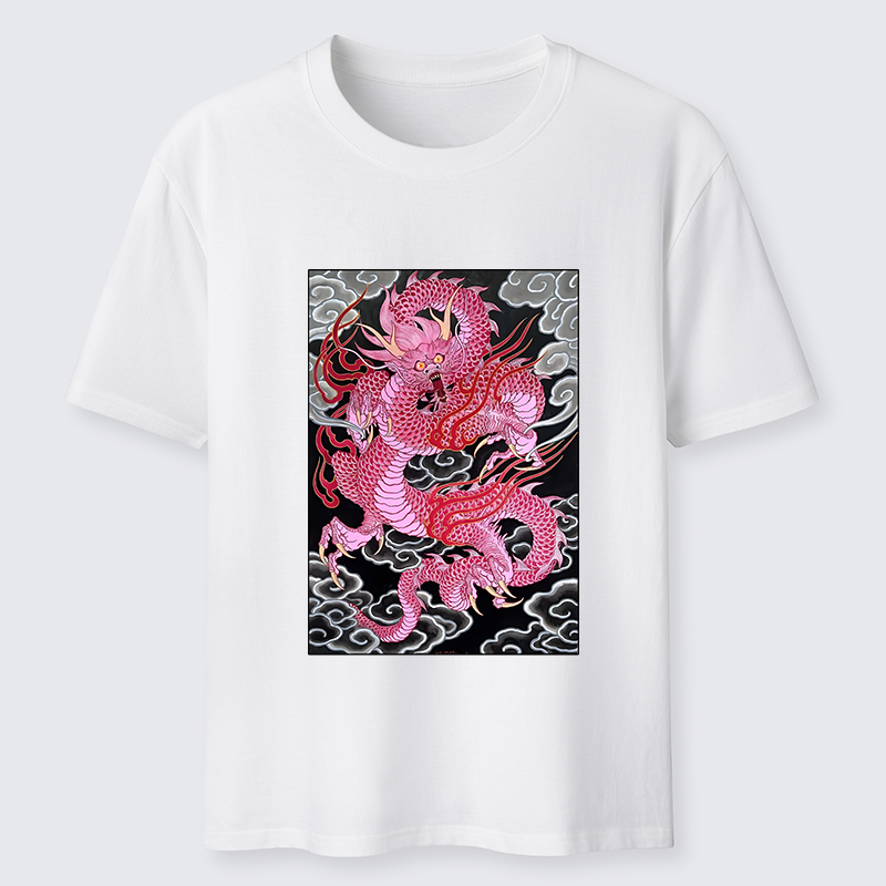 Tokyo-Tiger Pink Dragon Classic T-Shirt