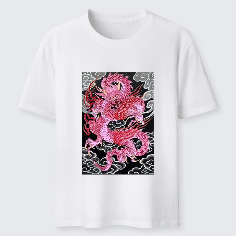 Tokyo-Tiger Pink Dragon Classic T-Shirt