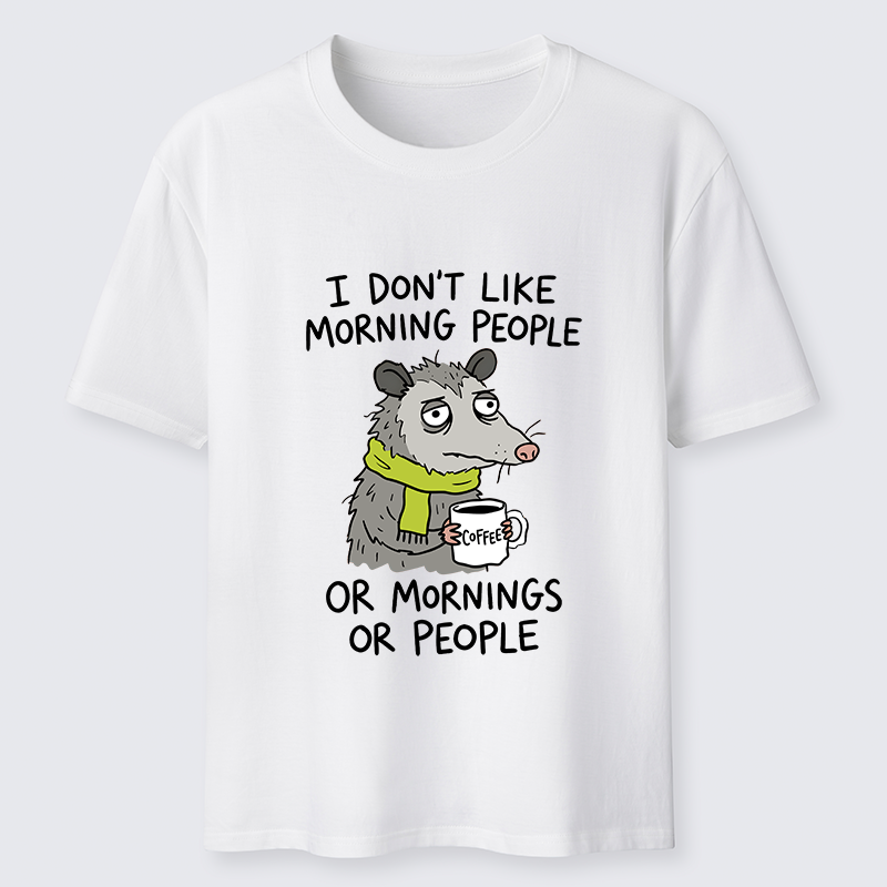 Tokyo-Tiger Opossums Hate Mornings Classic T-Shirt