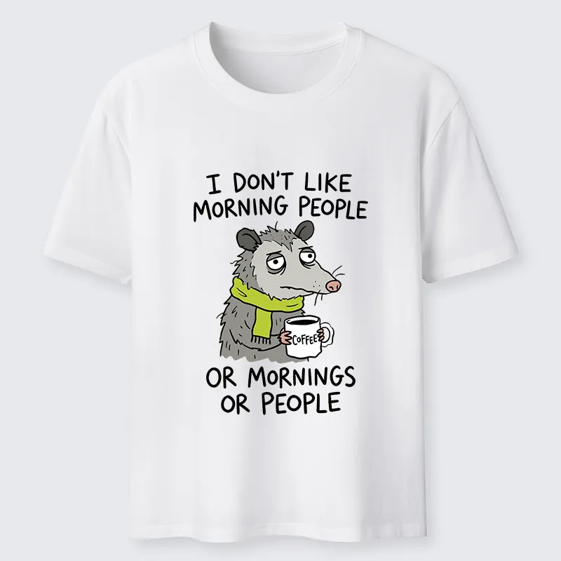 Tokyo-Tiger Opossums Hate Mornings Classic T-Shirt