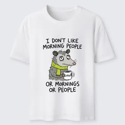 Tokyo-Tiger Opossums Hate Mornings Classic T-Shirt