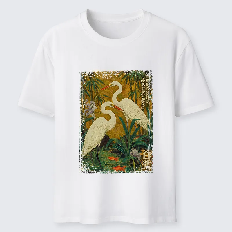 Tokyo-Tiger Egret-shaped straight shadow end Classic T-Shirt