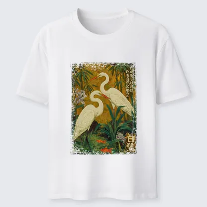 Tokyo-Tiger Egret-shaped straight shadow end Classic T-Shirt