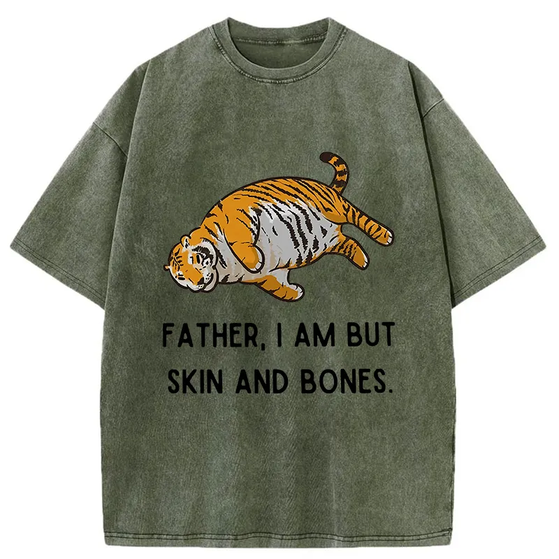 Tokyo-Tiger Fat Tiger Washed T-Shirt