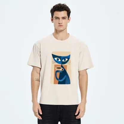 Tokyo-Tiger Morning Ritual Washed T-Shirt