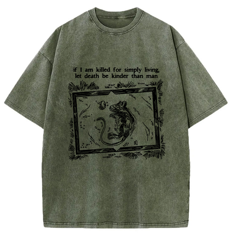Tokyo-Tiger Mouse's Last Wish Washed T-Shirt