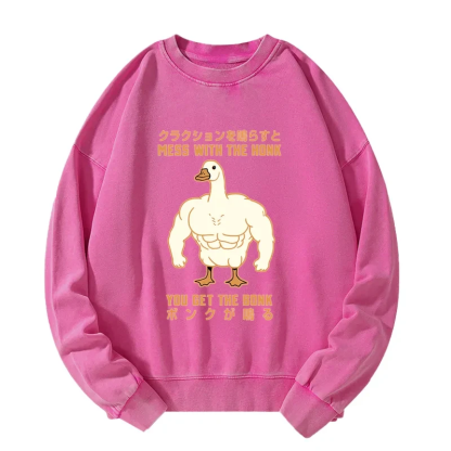 Tokyo-Tiger Strong Goose Japanese Washed Sweatshirt