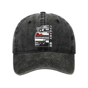 Image of Tokyo-Tiger Nissan Skyline GTR R34 Washed Cap