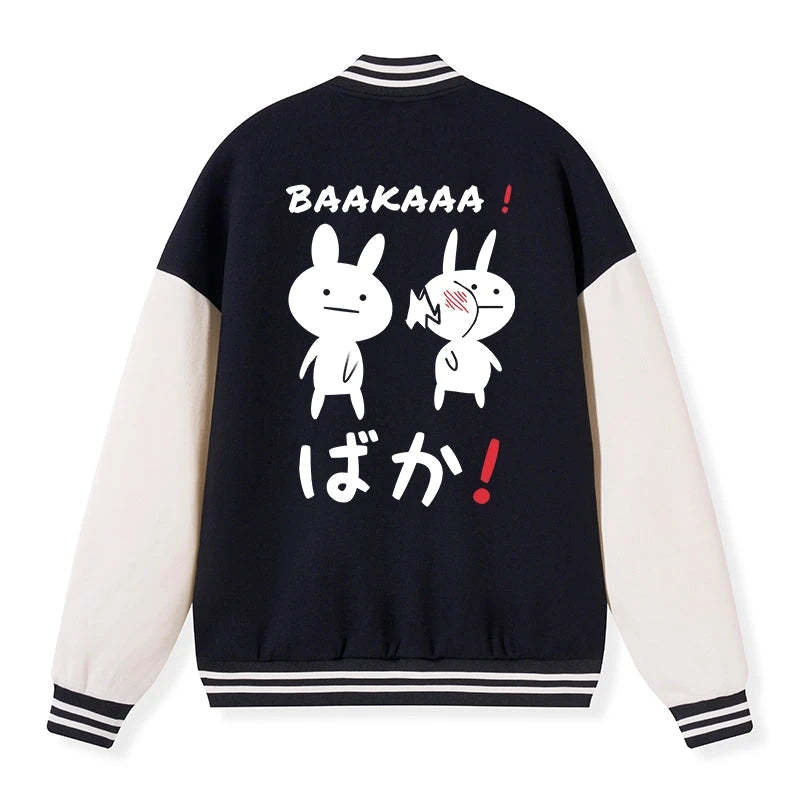 Tokyo-Tiger Anime Baka Manga Slap Embroidery Varsity Jacket Sale