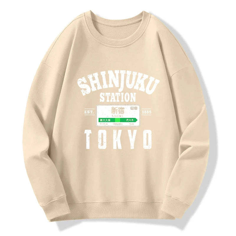 Tokyo-Tiger Shinjuku Station Yamanote Line Sweatshirt