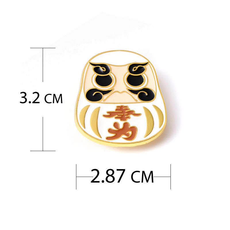 Tokyo-Tiger Takasaki Daruma Dolls Pin