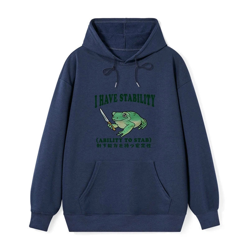 Tokyo-Tiger Mentally Stable Assassin Frog Classic Hoodie