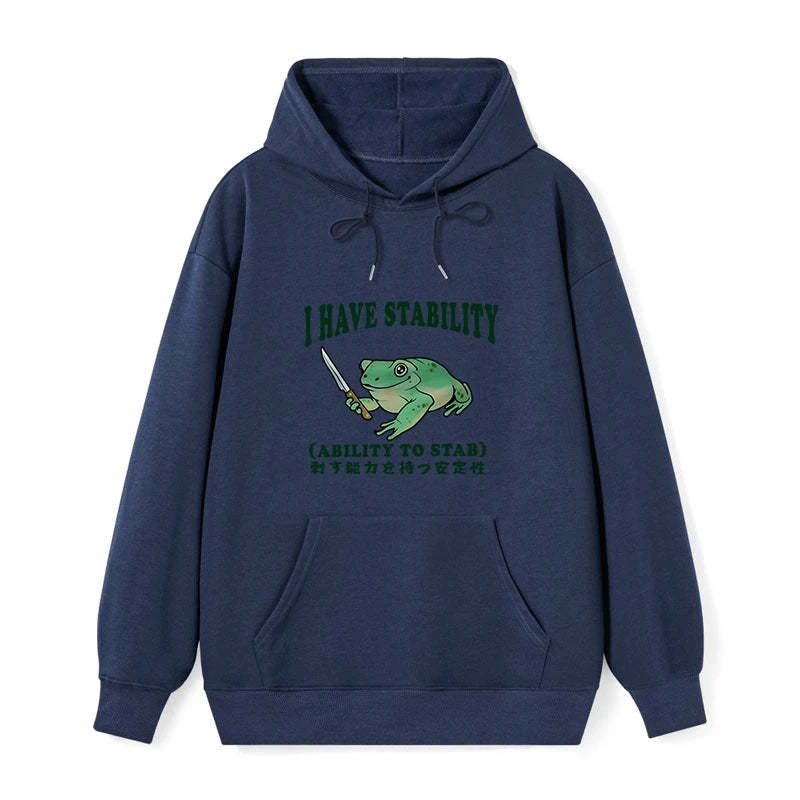 Tokyo-Tiger Mentally Stable Assassin Frog Classic Hoodie