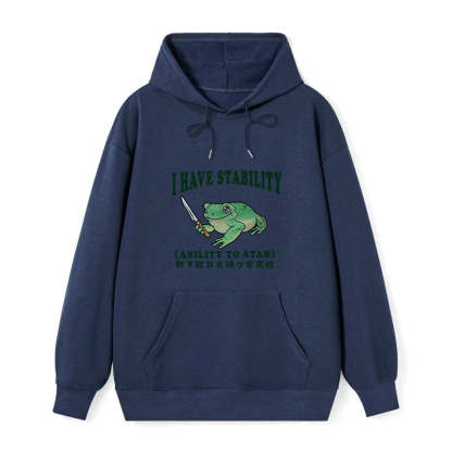Tokyo-Tiger Mentally Stable Assassin Frog Classic Hoodie