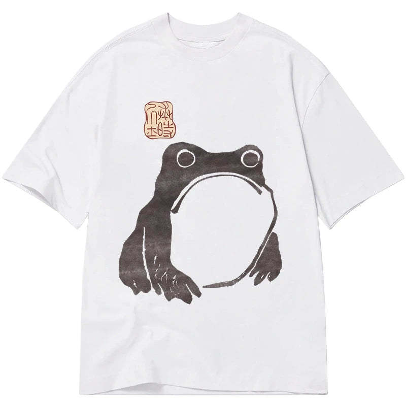 Tokyo-Tiger Matsumoto Hoji woodblock print frog Classic T-Shirt