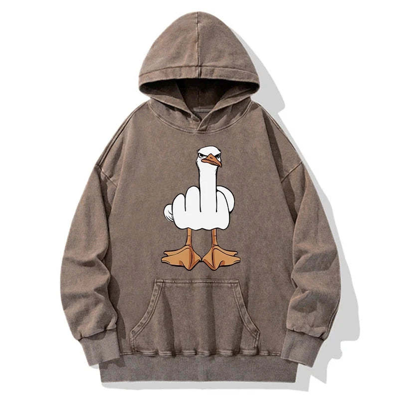 Tokyo-Tiger Funny Duck You Washed Hoodie
