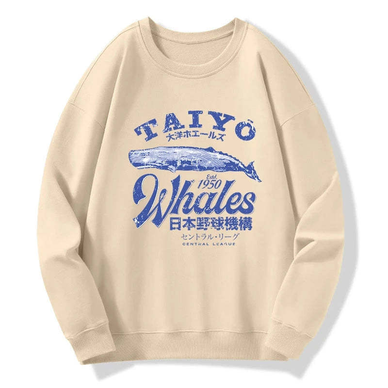 Tokyo-Tiger Japan Taiyo Whales Sweatshirt Sale