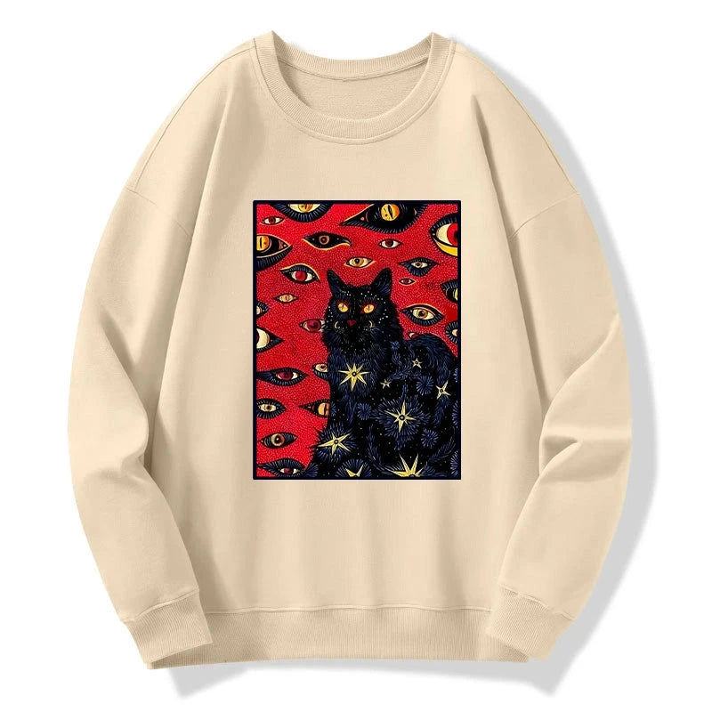 Tokyo-Tiger Mysterious Cat Sweatshirt