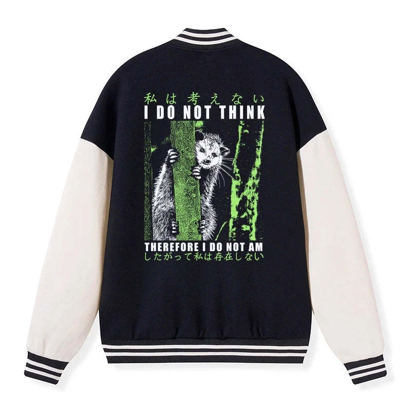 Tokyo-Tiger Stupid Possum Japan Embroidery Varsity Jacket Sale