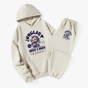 Image of Tokyo-Tiger Junglist DNB Japan Fleece Lined Hoodie Set