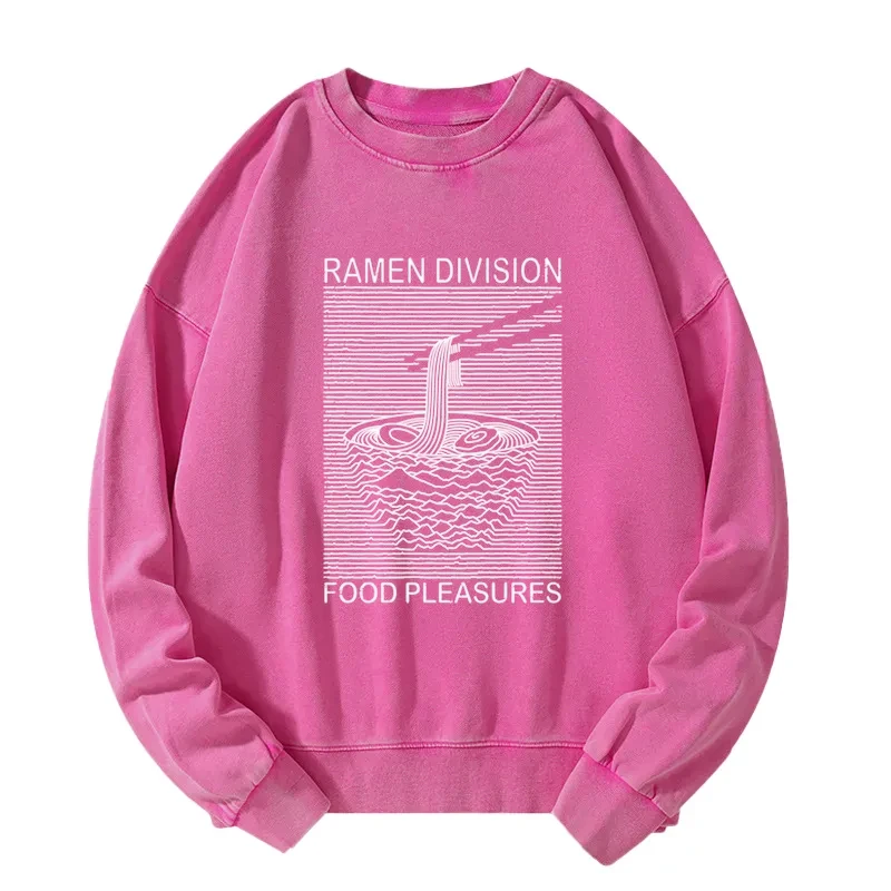 Tokyo-Tiger Ramen Division Food Pleasures Washed Sweatshirt