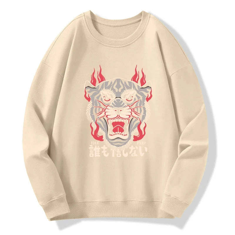 Tokyo-Tiger Retro Tiger Japanese Sweatshirt