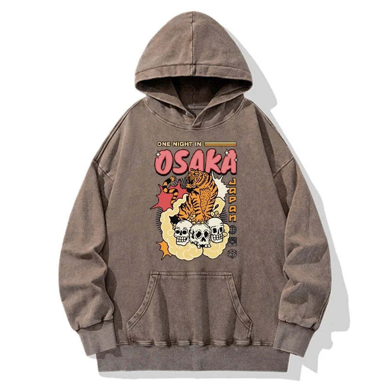 Tokyo-Tiger Osaka Tiger Washed Hoodie Sale