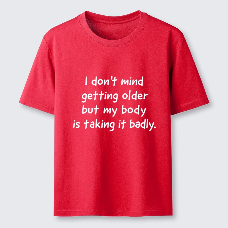 Tokyo-Tiger Getting Older Funny Meme Quote Classic T-Shirt
