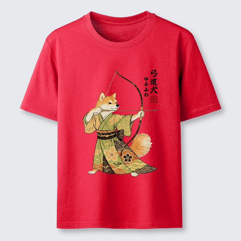 Tokyo-Tiger Japanese Style Shiba Archer Art Classic T-Shirt Sale