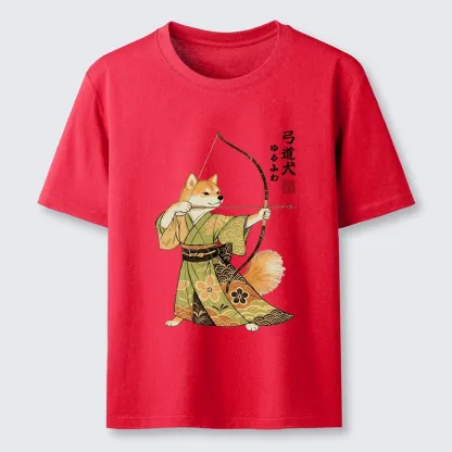 Tokyo-Tiger Japanese Style Shiba Archer Art Classic T-Shirt