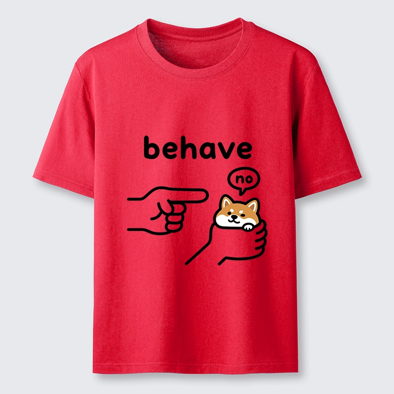 Tokyo-Tiger Funny Shiba Refusing To Behave Classic T-Shirt Sale