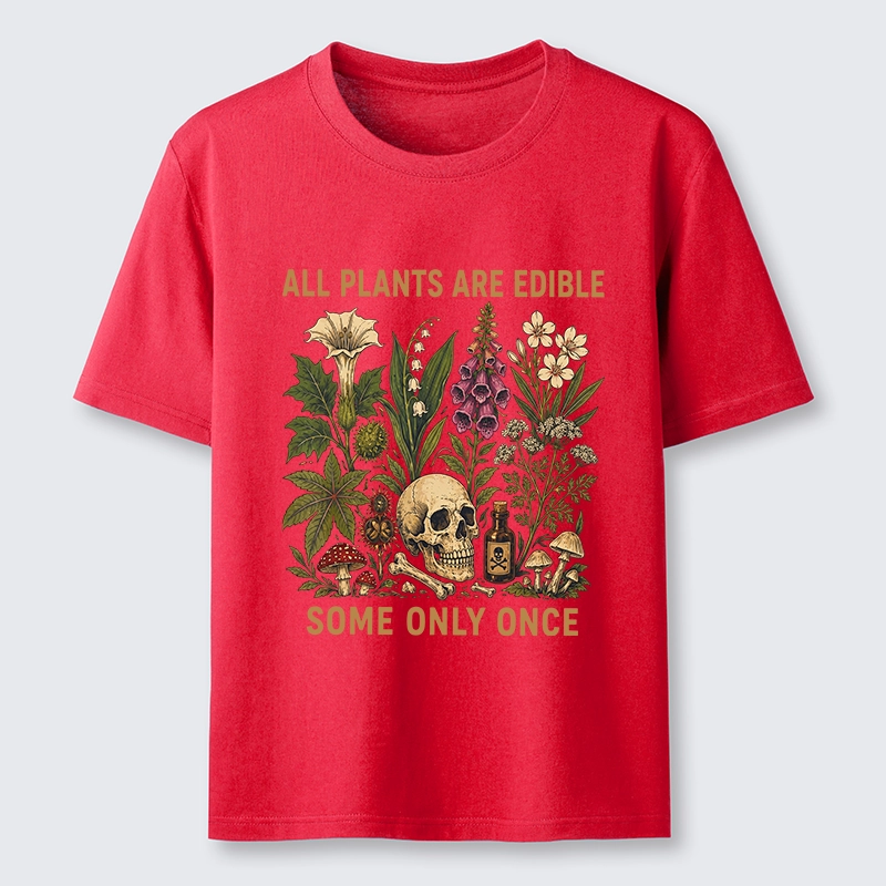 Tokyo-Tiger Edible Plants Some Only Once Joke Classic T-Shirt