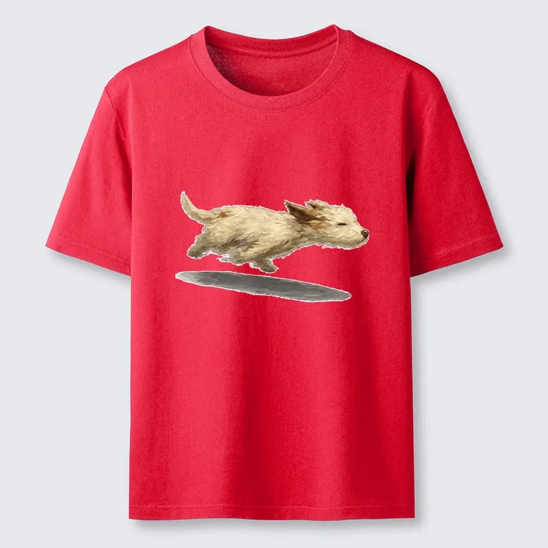Tokyo-Tiger Happy Puppy Running Free Classic T-Shirt