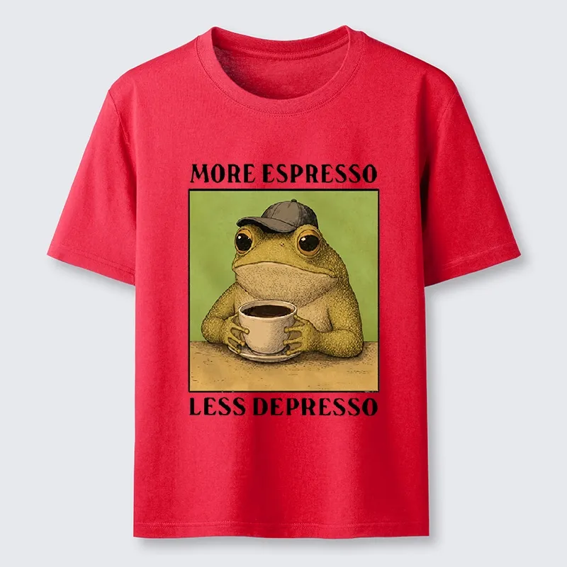 Tokyo-Tiger Frog Drinking Coffee Funny Classic T-Shirt
