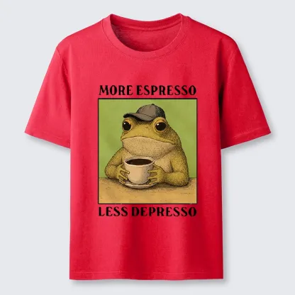 Tokyo-Tiger Frog Drinking Coffee Funny Classic T-Shirt