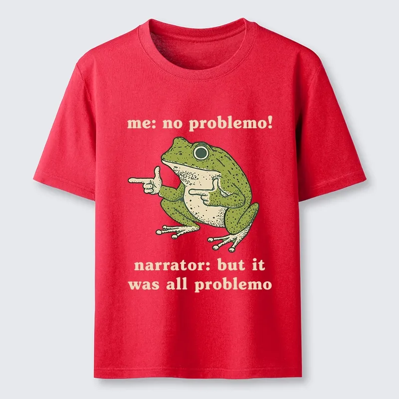 Tokyo-Tiger Funny Frog No Problemo Vs All Problemo Classic T-Shirt