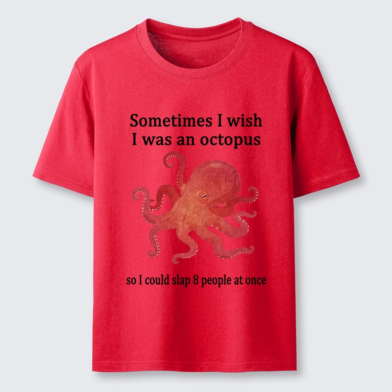 Tokyo-Tiger Octopus Dreaming Of Slapping Eight People Classic T-Shirt