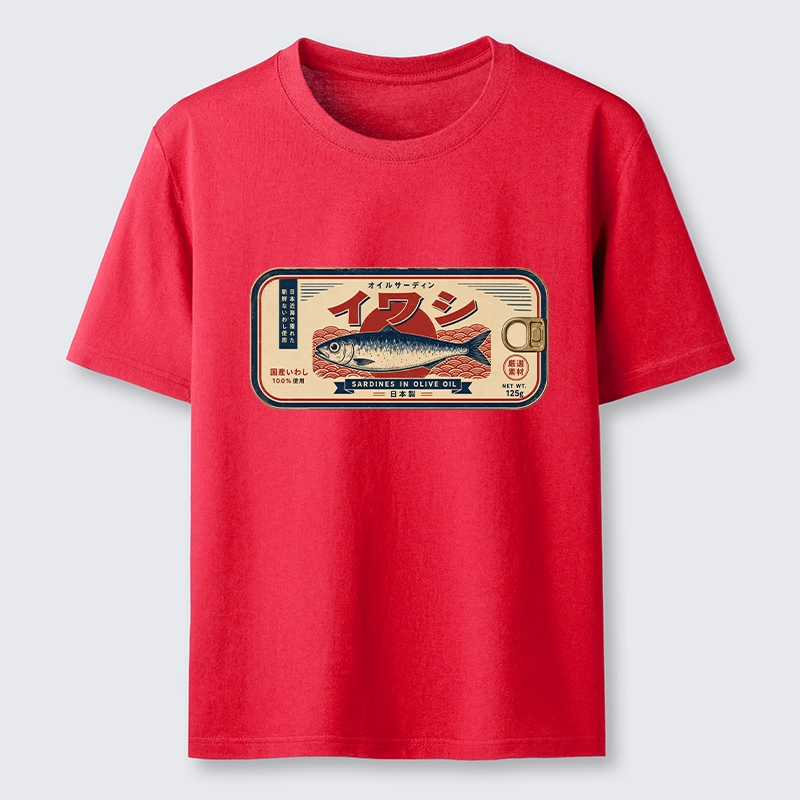 Tokyo-Tiger Vintage Japanese Sardine Can Art Classic T-Shirt